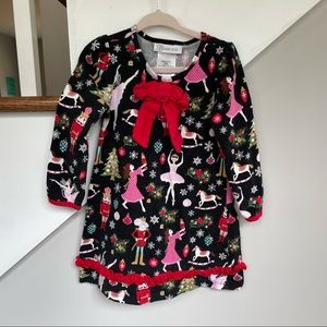[Bonnie Jean] Nutcracker Ballet Christmas Dress